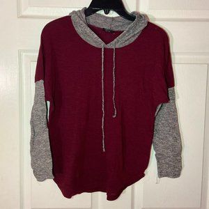 ✨🌺 Rue 21 Maroon Hoodie